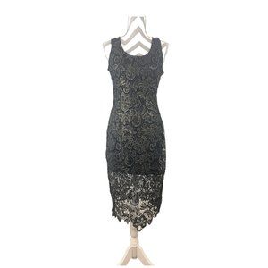 Sans Souci Lace Midi Dress Size M